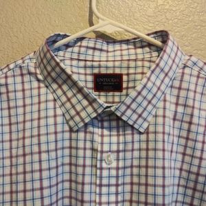 NWOT Untuckit 3XL XXXL Button Down Shirt Men's